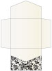 Renaissance Black Pocket Invitation Style B2 (6 1/4 x 6 1/4) - 10/Pk