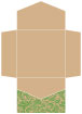 Nature Green Pocket Invitation Style B2 (6 1/4 x 6 1/4) - 10/Pk