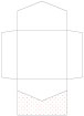 Polkadot Red Pocket Invitation Style B2 (6 1/4 x 6 1/4) - 10/Pk