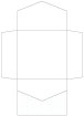 Polkadot Baby Blue Pocket Invitation Style B2 (6 1/4 x 6 1/4) - 10/Pk