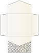 Rococo Black Pocket Invitation Style B2 (6 1/4 x 6 1/4) - 10/Pk