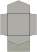 Rococo Pewter Pocket Invitation Style B2 (6 1/4 x 6 1/4) - 10/Pk