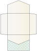 Rococo Aqua Pocket Invitation Style B2 (6 1/4 x 6 1/4) - 10/Pk