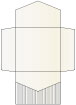 Stripe Grey Pocket Invitation Style B2 (6 1/4 x 6 1/4) - 10/Pk