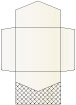 Casablanca Black & White Pocket Invitation Style B2 (6 1/4 x 6 1/4) - 10/Pk