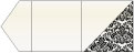 Floral Black Pocket Invitation Style B6 (6 1/4 x 6 1/4) - 10/Pk