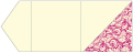 Nature Hot Pink Pocket Invitation Style B6 (6 1/4 x 6 1/4) - 10/Pk