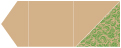 Nature Green Pocket Invitation Style B6 (6 1/4 x 6 1/4) - 10/Pk
