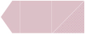Polkadot Purple Pocket Invitation Style B6 (6 1/4 x 6 1/4) - 10/Pk