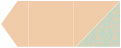 Victoria Tan Pocket Invitation Style B6 (6 1/4 x 6 1/4) - 10/Pk