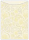 Paisley Yellow Jacket Invitation (5 1/8 x 7 1/8) - 10/Pk