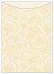 Paisley Gold Jacket Invitation (5 1/8 x 7 1/8) - 10/Pk