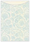 Paisley Blue Jacket Invitation (5 1/8 x 7 1/8) - 10/Pk