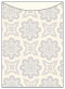 Morocco Silver Jacket Invitation (5 1/8 x 7 1/8) - 10/Pk