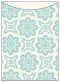 Morocco Mellow Blue Jacket Invitation (5 1/8 x 7 1/8) - 10/Pk