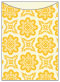 Morocco Yellow Jacket Invitation (5 1/8 x 7 1/8) - 10/Pk