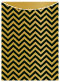 Chevron Noir Jacket Invitation (5 1/8 x 7 1/8) - 10/Pk