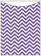 Chevron Amethyst Jacket Invitation (5 1/8 x 7 1/8) - 10/Pk