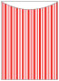 Stripe Rouge Jacket Invitation (5 1/8 x 7 1/8) - 10/Pk