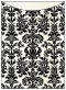 Victoria Black & White Jacket Invitation (5 1/8 x 7 1/8) - 10/Pk