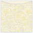 Paisley Yellow Jacket Invitation (5 5/8 x 5 5/8) - 10/Pk