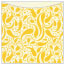 Peacock Yellow Jacket Invitation (5 5/8 x 5 5/8) - 10/Pk