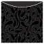 Peacock Black Jacket Invitation (5 5/8 x 5 5/8) - 10/Pk