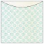 Rococo Aqua Jacket Invitation (5 5/8 x 5 5/8) - 10/Pk