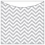 Chevron Pewter Jacket Invitation (5 5/8 x 5 5/8) - 10/Pk