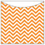 Chevron Lava Jacket Invitation (5 5/8 x 5 5/8) - 10/Pk