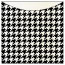 Houndstooth Black & White Jacket Invitation (5 5/8 x 5 5/8) - 10/Pk