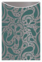Peacock Secret Jacket Invitation (3 3/4 x 5 1/8) - 10/Pk