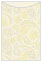 Paisley Yellow Jacket Invitation (3 3/4 x 5 1/8) - 10/Pk