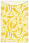 Peacock Yellow Jacket Invitation (3 3/4 x 5 1/8) - 10/Pk