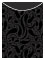 Peacock Black Jacket Invitation (3 3/4 x 5 1/8) - 10/Pk