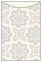 Morocco Silver Jacket Invitation (3 3/4 x 5 1/8) - 10/Pk