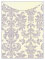Victoria Grey Jacket Invitation (3 3/4 x 5 1/8) - 10/Pk