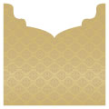 Rococo Bronze Jacket Invitation (5 5/8 x 5 5/8) - 10/Pk