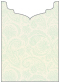 Paisley Green Jacket Invitation Style B2 (5 1/8 x 7 1/8) - 10/Pk