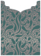Peacock Secret Jacket Invitation Style B2 (5 1/8 x 7 1/8) - 10/Pk