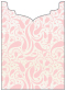 Peacock Rosa Jacket Invitation Style B2 (5 1/8 x 7 1/8) - 10/Pk