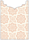 Morocco Mellow Pink Jacket Invitation Style B2 (5 1/8 x 7 1/8) - 10/Pk