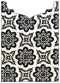 Morocco Black Jacket Invitation Style B2 (5 1/8 x 7 1/8) - 10/Pk