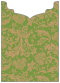 Renaissance Green Jacket Invitation Style B2 (5 1/8 x 7 1/8) - 10/Pk