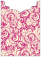 Nature Hot Pink Jacket Invitation Style B2 (5 1/8 x 7 1/8) - 10/Pk