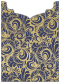 Nature Navy Jacket Invitation Style B2 (5 1/8 x 7 1/8) - 10/Pk