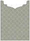 Rococo Pewter Jacket Invitation Style B2 (5 1/8 x 7 1/8) - 10/Pk