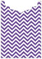 Chevron Amethyst Jacket Invitation Style B2 (5 1/8 x 7 1/8) - 10/Pk
