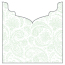 Paisley Green Jacket Invitation Style B3 (5 5/8 x 5 5/8) - 10/Pk