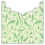 Peacock Sage Jacket Invitation Style B3 (5 5/8 x 5 5/8) - 10/Pk